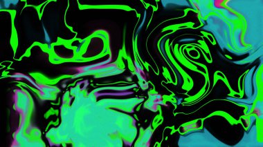 Organik Akış ile Akışkan Mermer Doku, Dalgalı Yapısı ile Soyut Sıvı Desen, Yumuşak Dönüşümlü Erimiş Yüzey Tasarımı, Mermer Efektli Psikedelik Girdap Dokuları