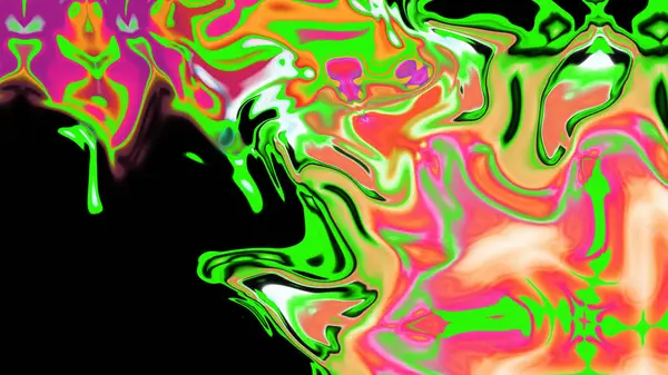 Organik Akış ile Akışkan Mermer Doku, Dalgalı Yapısı ile Soyut Sıvı Desen, Yumuşak Dönüşümlü Erimiş Yüzey Tasarımı, Mermer Efektli Psikedelik Girdap Dokuları