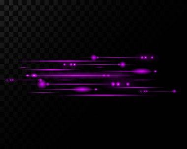 Güzel ışıklar yanıp sönüyor. Karanlık bir arka planda parlak çizgiler. Parlak, soyut, ışıl ışıl bir arka plan. hafif duvar kağıdı efekti