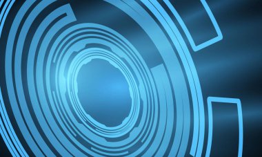 Soyut teknoloji arka plan Yüksek teknoloji iletişim konsepti yenilik arka plan çizimi