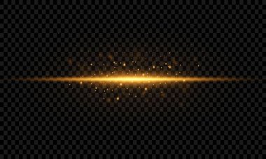  Peri tozu kıvılcımları ve altın yıldızların parıltılarıyla. Tozlu bir ışık parıltısı. Arka planda altın parıldayan ışık patlar. Parlayan şeffaf güneş, parlak ışık.