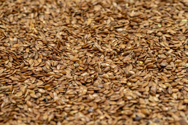 Fondo Textura Las Semillas Lino Linaza Linaza Cereales Alimento Saludable —  Fotos de Stock