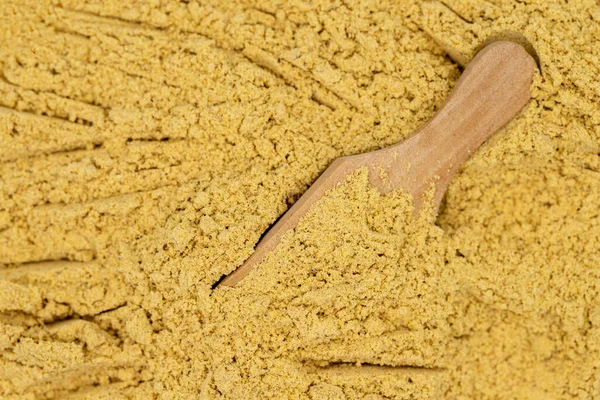 Pile Ginger Powder Background Spice Seasoning Background Close Ginger Powder — Stock Photo, Image