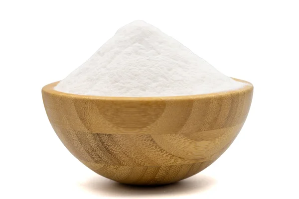 Bicarbonate Sodium Bicarbonate Soude Isolé Sur Fond Blanc Bicarbonate Sodium — Photo