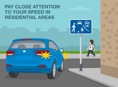 Güvenli araba kullanma ipuçları ve trafik kuralları. SUv keskin virajdan sağa döndü ve 