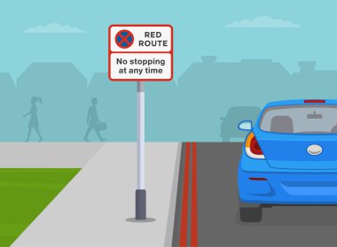 Güvenli sürüş ipuçları ve trafik kuralları. 
