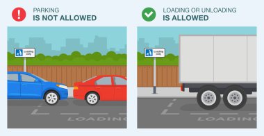 Güvenli sürüş ipuçları ve trafik kuralları. Yasal ve yasadışı park yeri. 