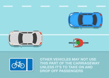 Güvenli sürüş ipuçları ve trafik kuralları. İngiliz 
