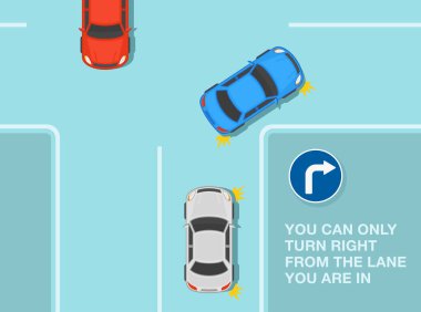 Güvenli sürüş ipuçları ve trafik kuralları. Avrupa 