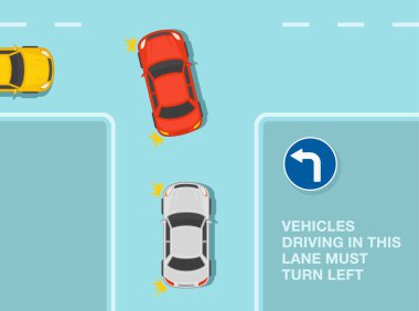 Güvenli sürüş ipuçları ve trafik kuralları. Avrupa 