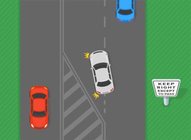 Trafik kuralları ve bahşişler. 