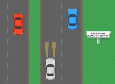Trafik kuralları ve bahşişler. 