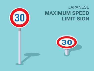 Trafik yönetmeliği kuralları. İzole edilmiş Japon 