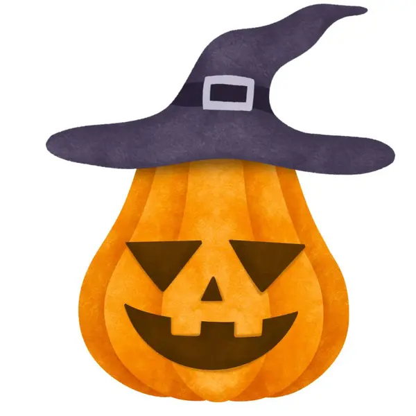Halloween Pumpkins Cartoon Illustration — Stock Photo, Image