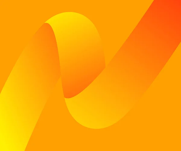 Αφηρημένο Πορτοκαλί Φόντο Περίγραμμα Αφηρημένο Κύμα Φόντο Διαβάθμιση Χρώματος — Διανυσματικό Αρχείο