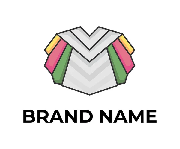 Logo Apparel Brand Ethnic Apparel — Stock Vector