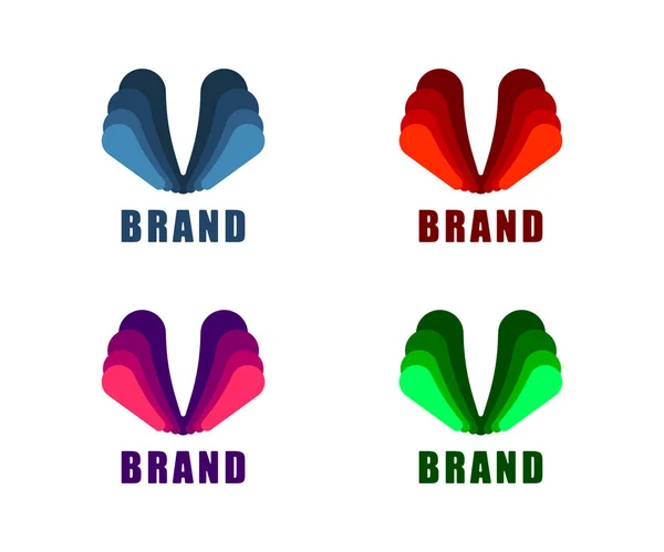 Літера Логотип Дизайн Логотипу Логотип Компанії Логотип Бізнесу Елегантний Логотип — стоковий вектор