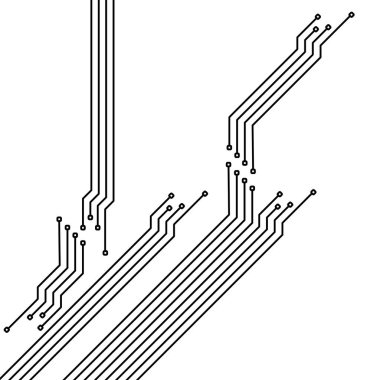 Elektrik devresi arka planı. Elektrik devresi vektörü. Dijital elektrik devre bağlantı sistemi. Mikro Elektronik devreler.