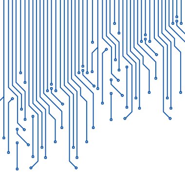 Elektrik devresi arka planı. Elektrik devresi vektörü. Dijital elektrik devre bağlantı sistemi. Mikro Elektronik devreler.