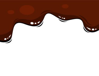 Çikolata dalgası arka planı. Çikolata arkaplanı. Çikolata sıvısı arka plan. soyut çikolata arkaplanı.