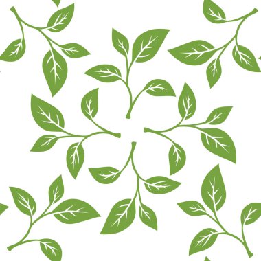 Kusursuz bir arka plan bırakıyor. Çay yaprağı deseni. Arkasında iz bırakıyor. Yaprak arkaplanı olan kusursuz desenler