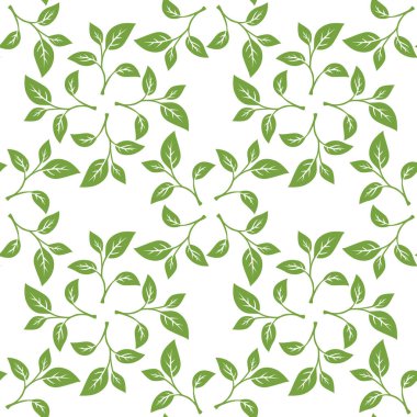 Kusursuz bir arka plan bırakıyor. Çay yaprağı deseni. Arkasında iz bırakıyor. Yaprak arkaplanı olan kusursuz desenler