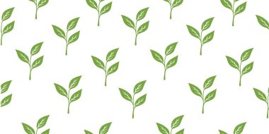 Kusursuz bir arka plan bırakıyor. Çay yaprağı deseni. Arkasında iz bırakıyor. Yaprak arkaplanı olan kusursuz desenler