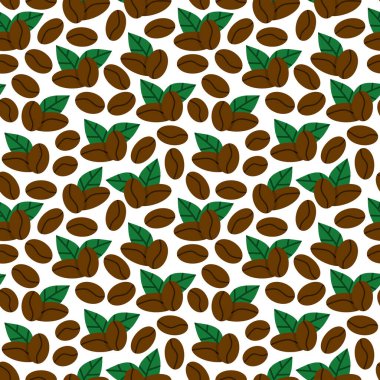 Kahve çekirdekleri desenli. Kahve çekirdekleri. Kahve çekirdekleri duvar kağıdı. Kahve Fasulyeleri Paketleme Çizimi.