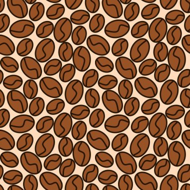 Kahve çekirdekleri desenli. Kahve çekirdekleri. Kahve çekirdekleri duvar kağıdı. Kahve Fasulyeleri Paketleme Çizimi.