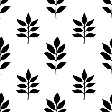 Geriye vektör kalıbı bırakıyor. Çay yaprağı deseni. Arkasında iz bırakıyor. Yaprak arkaplanı olan kusursuz desenler.