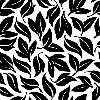 Geriye vektör kalıbı bırakıyor. Çay yaprağı deseni. Arkasında iz bırakıyor. Yaprak arkaplanı olan kusursuz desenler.