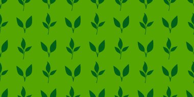 Geriye vektör kalıbı bırakıyor. Çay yaprağı deseni. Arkasında iz bırakıyor. Yaprak arkaplanı olan kusursuz desenler.