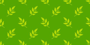 Geriye vektör kalıbı bırakıyor. Çay yaprağı deseni. Arkasında iz bırakıyor. Yaprak arkaplanı olan kusursuz desenler.