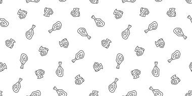 Kızarmış tavuk pürüzsüz arka plan. Kızarmış tavuk desenli karalama. Kızarmış tavuk karalaması. Fast food geçmişi. Tavuk bacağı deseni. Tavuk kanadı deseni. Hamburger deseni.