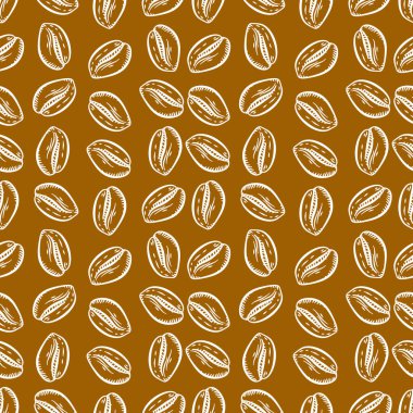 Kahve çekirdekleri desenli. Kahve çekirdekleri. Kahve çekirdekleri duvar kağıdı. Kahve Fasulyeleri Paketleme Çizimi.