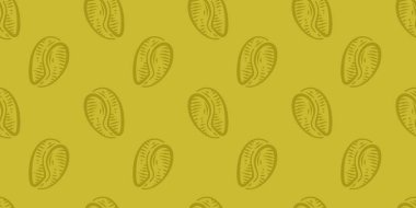 Kahve çekirdekleri desenli. Kahve çekirdekleri. Kahve çekirdekleri duvar kağıdı. Kahve Fasulyeleri Paketleme Çizimi.