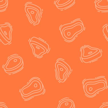 Biftek desenli karalama. Et desenli karalama. Biftek Etsiz Desen arkaplanı.