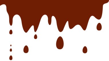 Çikolata dalgası arka planı. Çikolata arkaplanı. Çikolata sıvısı arka plan. soyut çikolata arkaplanı.