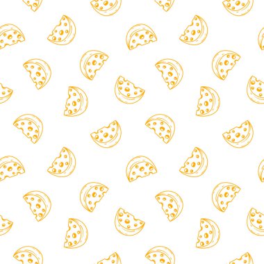 Peynir desenli arka plan. Kusursuz Peynir Deseni. Peynir desenli arka plan. Peynir karalama resimleme arkaplanının kusursuz deseni.