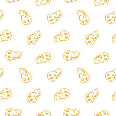 Peynir desenli arka plan. Kusursuz Peynir Deseni. Peynir desenli arka plan. Peynir karalama resimleme arkaplanının kusursuz deseni.