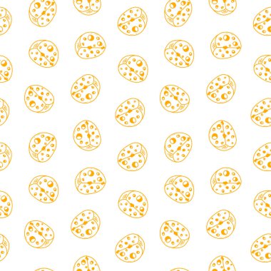 Peynir desenli arka plan. Kusursuz Peynir Deseni. Peynir desenli arka plan. Peynir karalama resimleme arkaplanının kusursuz deseni.