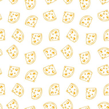 Peynir desenli arka plan. Kusursuz Peynir Deseni. Peynir desenli arka plan. Peynir karalama resimleme arkaplanının kusursuz deseni.