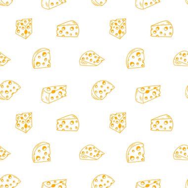 Peynir desenli arka plan. Kusursuz Peynir Deseni. Peynir desenli arka plan. Peynir karalama resimleme arkaplanının kusursuz deseni.