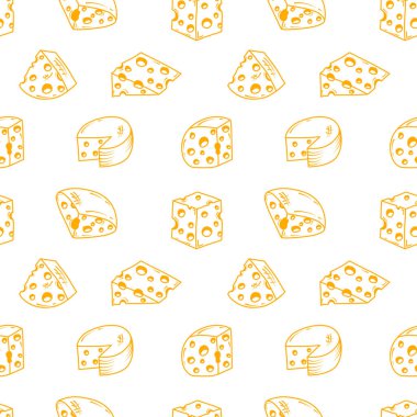 Peynir desenli arka plan. Kusursuz Peynir Deseni. Peynir desenli arka plan. Peynir karalama resimleme arkaplanının kusursuz deseni.