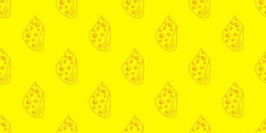 Peynir desenli arka plan. Kusursuz Peynir Deseni. Peynir desenli arka plan. Peynir karalama resimleme arkaplanının kusursuz deseni.