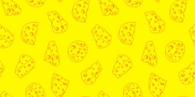 Peynir desenli arka plan. Kusursuz Peynir Deseni. Peynir desenli arka plan. Peynir karalama resimleme arkaplanının kusursuz deseni.