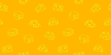 Peynir desenli arka plan. Kusursuz Peynir Deseni. Peynir desenli arka plan. Peynir karalama resimleme arkaplanının kusursuz deseni.