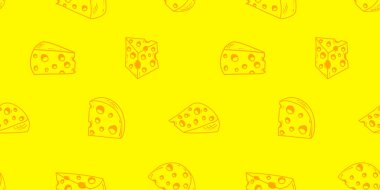 Peynir desenli arka plan. Kusursuz Peynir Deseni. Peynir desenli arka plan. Peynir karalama resimleme arkaplanının kusursuz deseni.