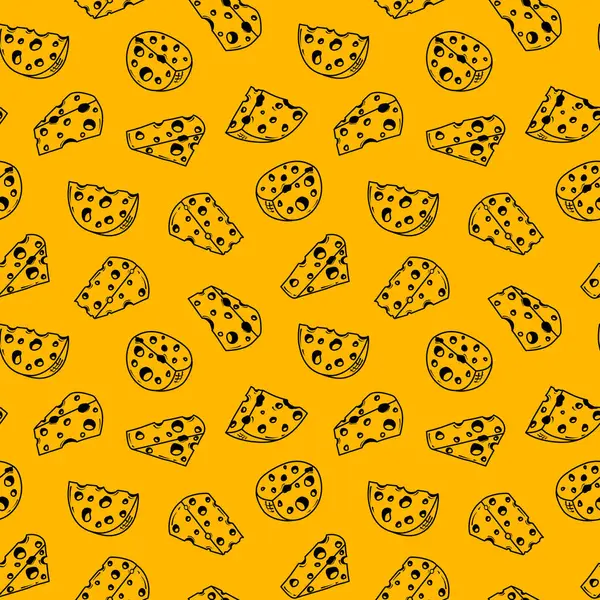 Peynir desenli arka plan. Kusursuz Peynir Deseni. Peynir desenli arka plan. Peynir karalama resimleme arkaplanının kusursuz deseni.