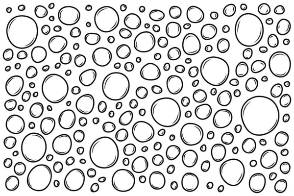 Vektor Isolerad Doodle Såpa Bubbla Tecknad Handritad Stil — Stock vektor